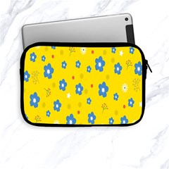 Floral Yellow Apple Ipad Mini Zipper Cases by nate14shop