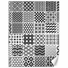 Ilustrasi Pattern Canvas 12  X 16  by nate14shop