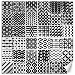 Ilustrasi Pattern Canvas 20  X 20  by nate14shop