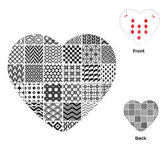 Ilustrasi Pattern Playing Cards Single Design (heart) by nate14shop