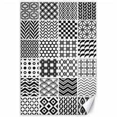 Ilustrasi Pattern Canvas 24  X 36  by nate14shop