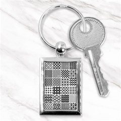 Ilustrasi Pattern Key Chain (rectangle) by nate14shop