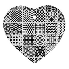 Ilustrasi Pattern Heart Ornament (two Sides) by nate14shop