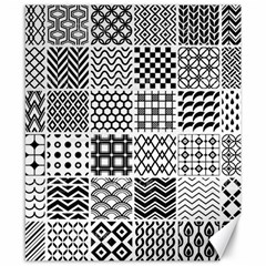 Ilustrasi Pattern Canvas 8  X 10  by nate14shop