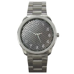 Metallic Sport Metal Watch