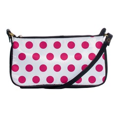 Polka-dots Shoulder Clutch Bag