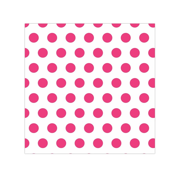 Polka-dots Square Satin Scarf (30  x 30 )