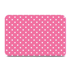 Polkadots-pink-white Plate Mats