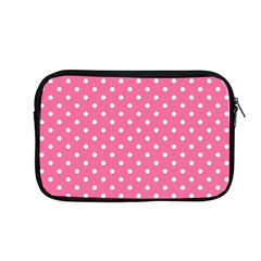 Polkadots-pink-white Apple Macbook Pro 13  Zipper Case by nate14shop