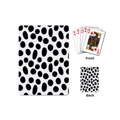 Random-circles-seamless-pattern Playing Cards Single Design (mini) by nate14shop