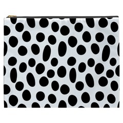 Random-circles-seamless-pattern Cosmetic Bag (xxxl) by nate14shop