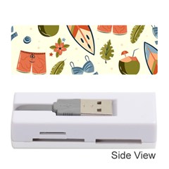 Seamless Pattern Memory Card Reader (stick) by nate14shop