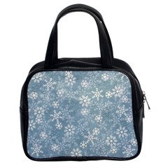 Snow-frozen Classic Handbag (two Sides) by nate14shop