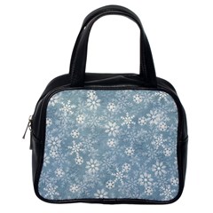 Snow-frozen Classic Handbag (one Side)