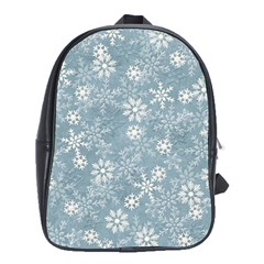 Snow-frozen School Bag (xl) by nate14shop