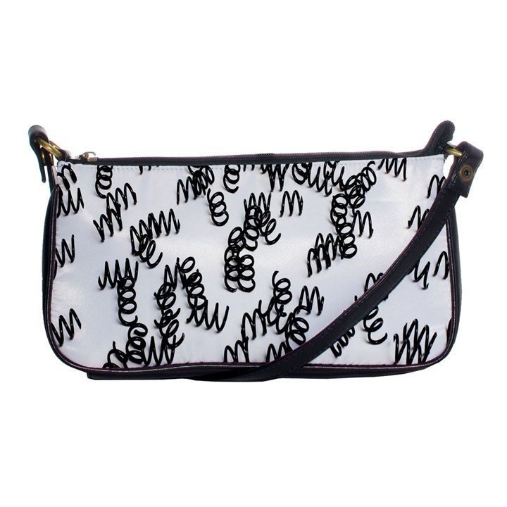 Spirals Shoulder Clutch Bag