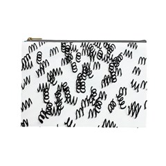 Spirals Cosmetic Bag (large) by nate14shop