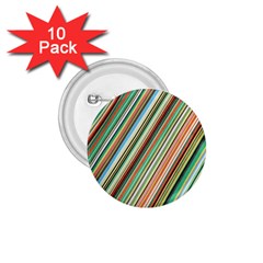 Stripe-colorful-cloth 1 75  Buttons (10 Pack) by nate14shop