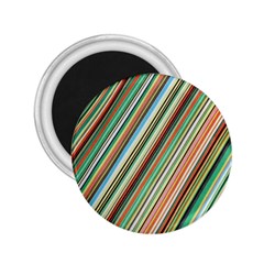 Stripe-colorful-cloth 2 25  Magnets by nate14shop