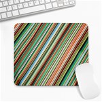 Stripe-colorful-cloth Large Mousepads Front