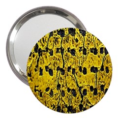 Yellow-abstrac 3  Handbag Mirrors by nate14shop