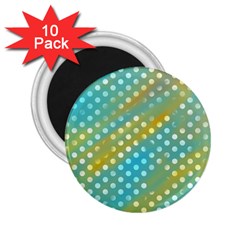 Abstract-polkadot 01 2 25  Magnets (10 Pack)  by nate14shop