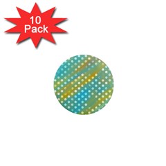 Abstract-polkadot 01 1  Mini Magnet (10 Pack)  by nate14shop