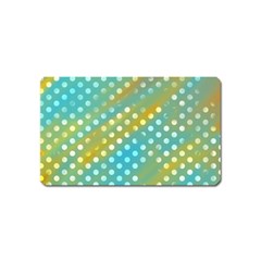 Abstract-polkadot 01 Magnet (name Card) by nate14shop