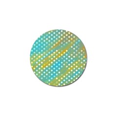 Abstract-polkadot 01 Golf Ball Marker