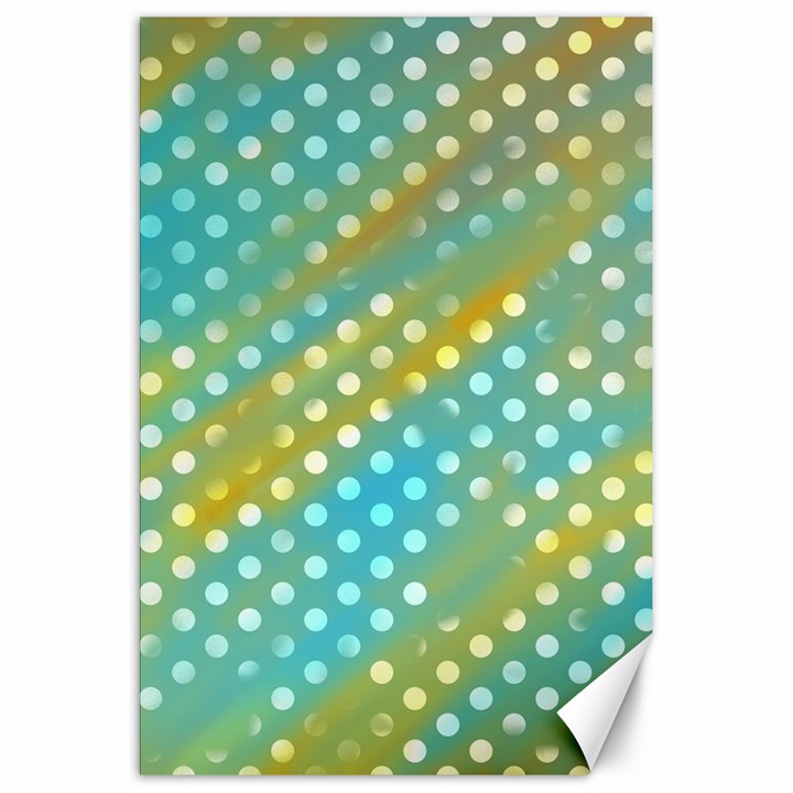 Abstract-polkadot 01 Canvas 20  x 30 