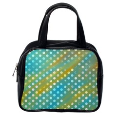 Abstract-polkadot 01 Classic Handbag (one Side)