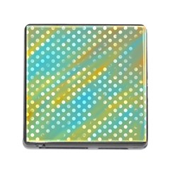 Abstract-polkadot 01 Memory Card Reader (square 5 Slot) by nate14shop