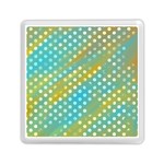 Abstract-polkadot 01 Memory Card Reader (Square) Front