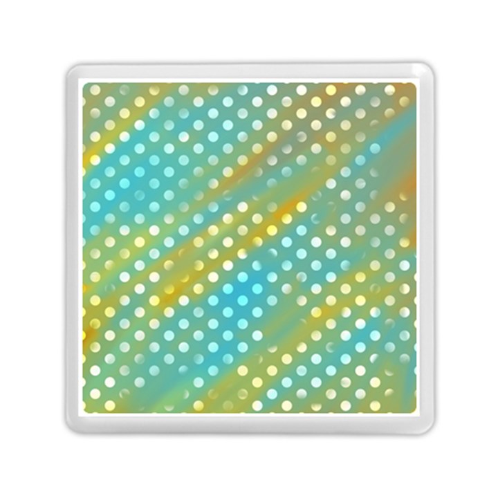 Abstract-polkadot 01 Memory Card Reader (Square)