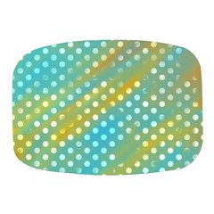 Abstract-polkadot 01 Mini Square Pill Box