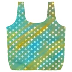 Abstract-polkadot 01 Full Print Recycle Bag (xxxl)