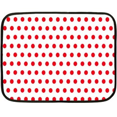 Abstract-polkadot 02 Fleece Blanket (mini) by nate14shop