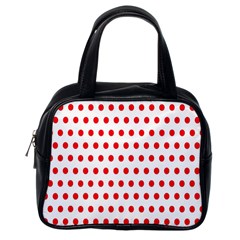 Abstract-polkadot 02 Classic Handbag (one Side)