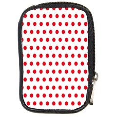 Abstract-polkadot 02 Compact Camera Leather Case