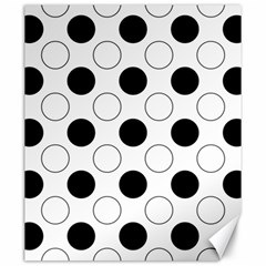 Abstract-polkadot 03 Canvas 20  X 24  by nate14shop