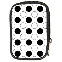 Abstract-polkadot 03 Compact Camera Leather Case