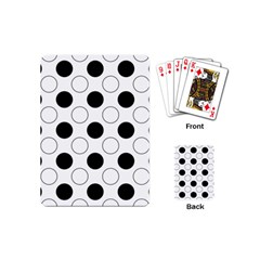 Abstract-polkadot 03 Playing Cards Single Design (mini) by nate14shop