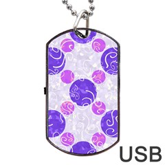 Art-polka Dog Tag Usb Flash (two Sides) by nate14shop