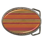 Background-lines Belt Buckles Front