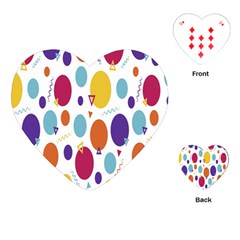 Background-polkadot 01 Playing Cards Single Design (heart)