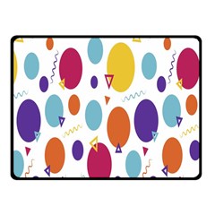 Background-polkadot 01 Fleece Blanket (small) by nate14shop