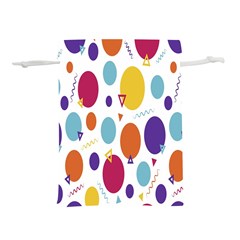 Background-polkadot 01 Lightweight Drawstring Pouch (s)