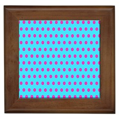 Background-polkadot 02 Framed Tile