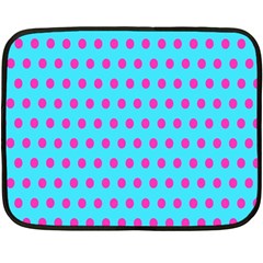 Background-polkadot 02 Fleece Blanket (mini) by nate14shop