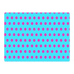 Background-polkadot 02 Double Sided Flano Blanket (mini)  by nate14shop